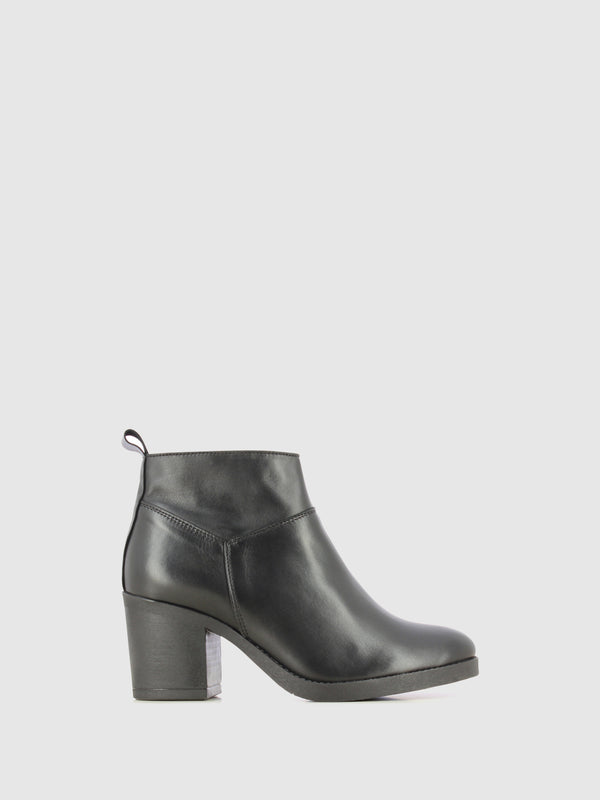 Botins com Fecho em Preto